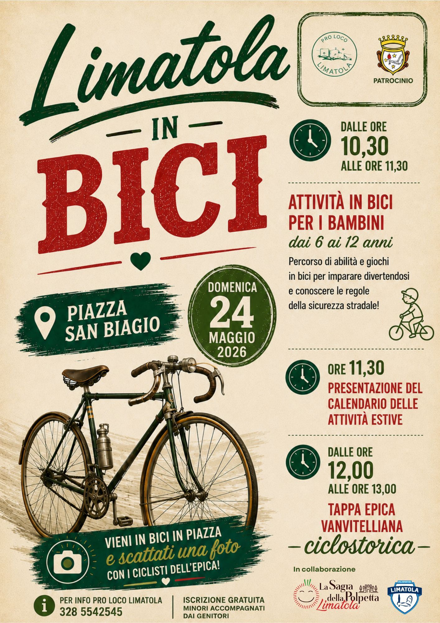 limatola in bici