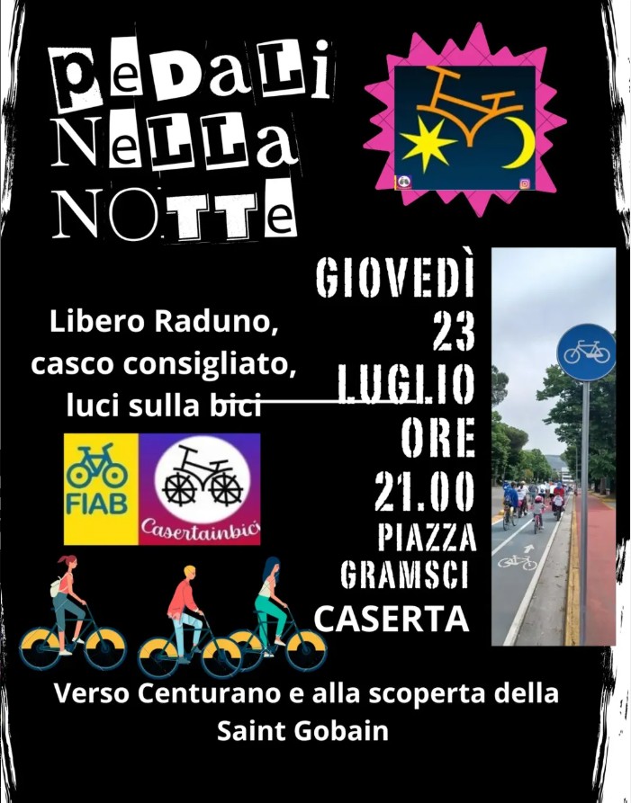 pedali nella notte