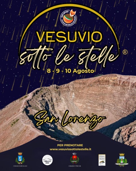 vesuvio sotto le stelle